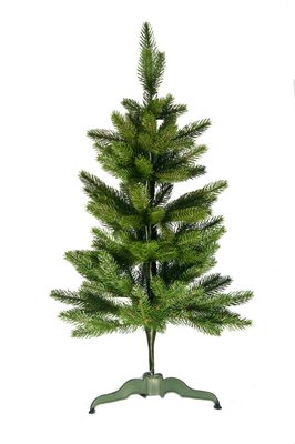 Искусственная новогодняя елка “Рождественская”, литой пластик, цвет зеленый, 66 см, Green